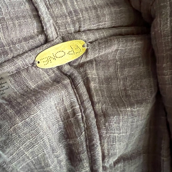 Free People, gray fluffy coat. - Picture 3 of 5